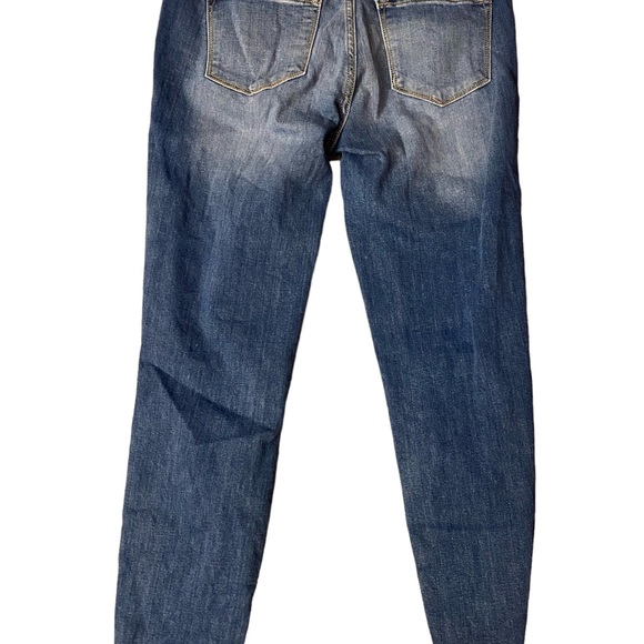 Kancan frayed hem distressed skinny stretch denim jeans size 9/28 - Picture 5 of 15